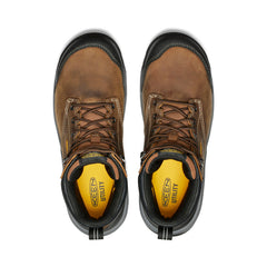 Men's Evanston 6" Waterproof Boot (Carbon Toe) Bison/Black / Keen