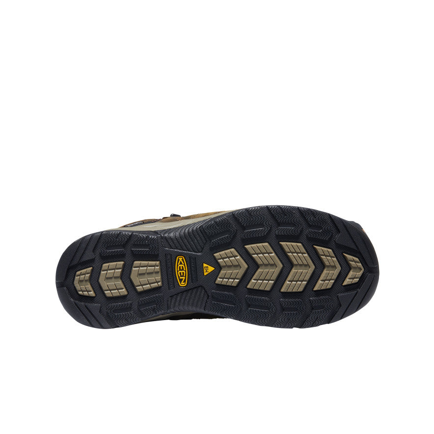 Men's Flint II Waterproof Mid (Soft Toe) Black Olive/Brindle / Keen
