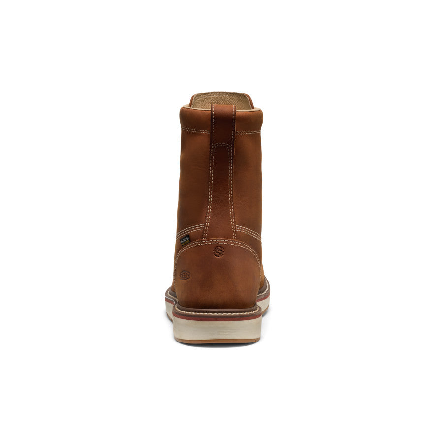 Men's Liberty 8" Waterproof Boot (Soft Toe) Leather Brown/Birch / Keen