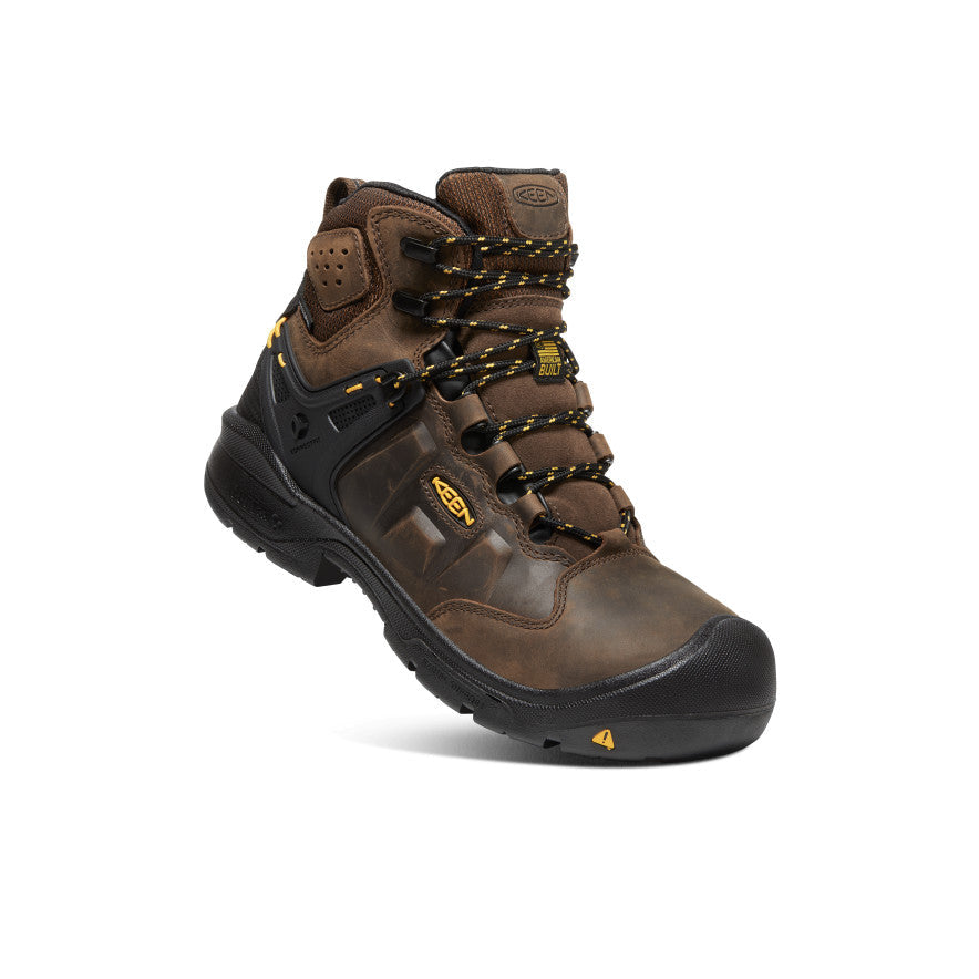 Men's Dover 6" Waterproof (Carbon Toe) Dark Earth/Black / Keen