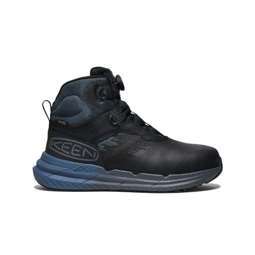 Men's Snapline RF Waterproof Boot (Carbon Toe) Vintage Indigo/Black / Keen