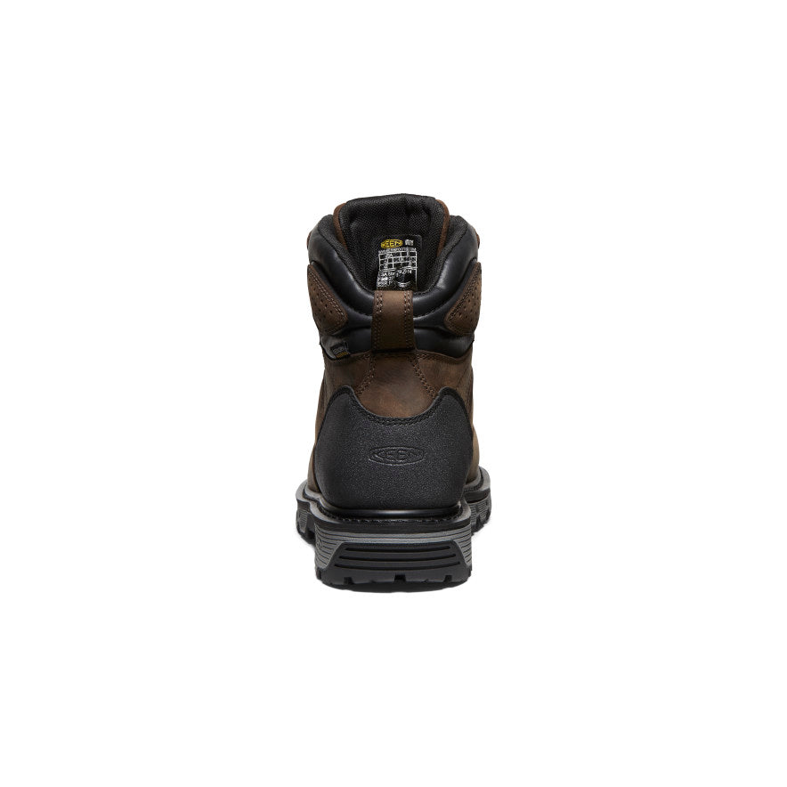 Men's CSA Camden 6" Waterproof Boot (Carbon Toe) Dark Earth/Black / Keen