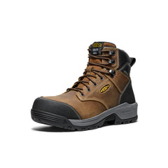 Men's Evanston 6" Insulated Waterproof Boot (Carbon Toe) Bison/Black / Keen