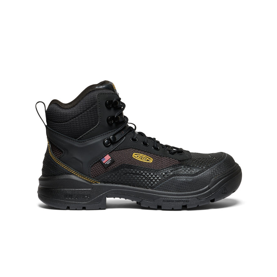 Men's Stronglite Waterproof Boot (Carbon Toe) Black/Black / Keen