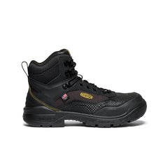 Men's Stronglite Waterproof Boot (Carbon Toe) Black/Black / Keen