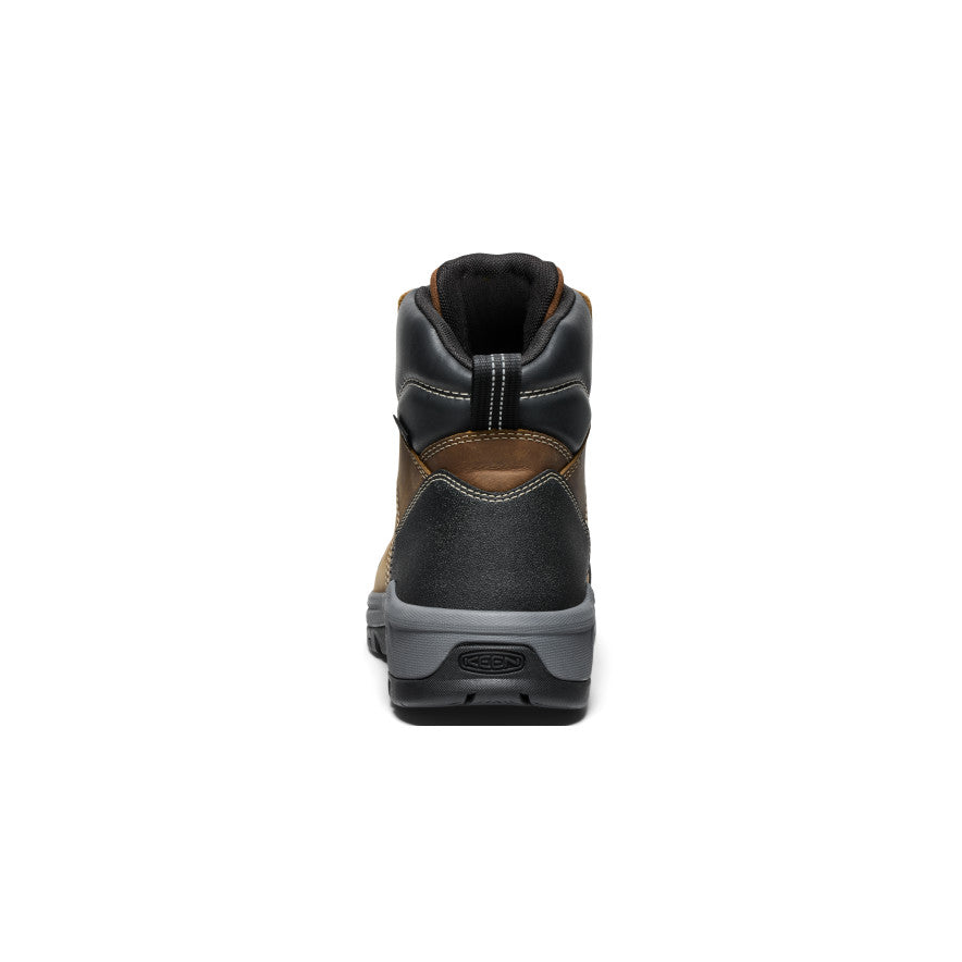 Men's Evanston 6" Waterproof Boot (Soft Toe) Bison/Black / Keen