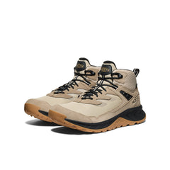 Men's Hightrail Waterproof Wide Hiking Boot Brindle/Oak Buff / Keen
