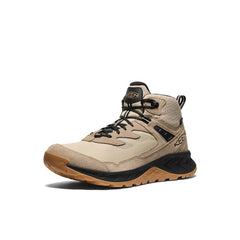 Men's Hightrail Waterproof Wide Hiking Boot Brindle/Oak Buff / Keen
