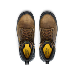 Men's Evanston 6" Waterproof Boot INT MET (Carbon Toe) Bison/Black / Keen