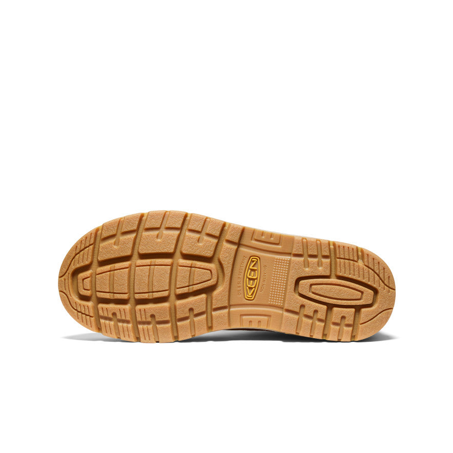 Men's San Jose 6" Waterproof 90° Heel Boot (Soft Toe) Bistre/Gum / Keen