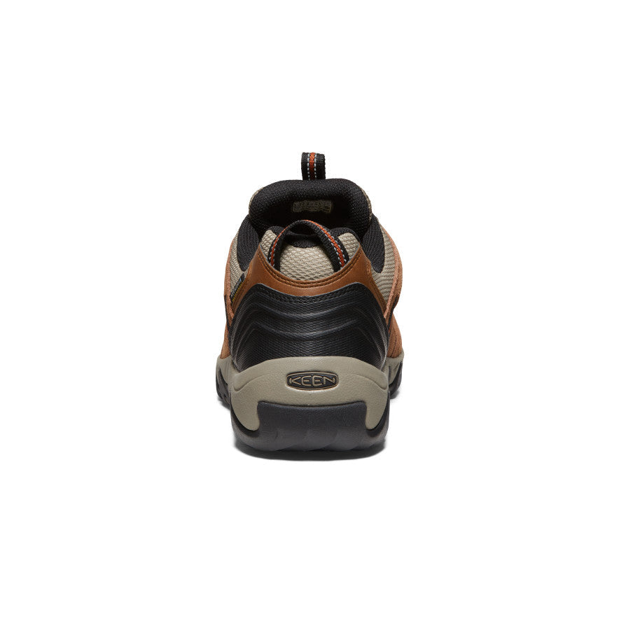 Men's Headout Waterproof Hiking Shoe Bison/Fossil Orange / Keen