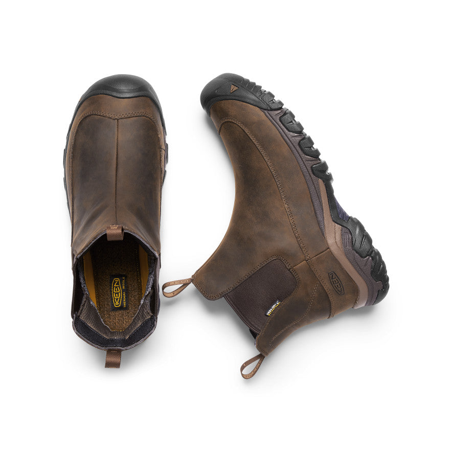 Men's Anchorage III Waterproof Boot Wide Dark Earth/Mulch / Keen