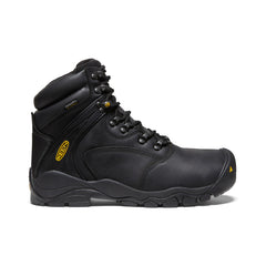 Men's Louisville 6" Waterproof Boot (Steel Toe) Black / Keen