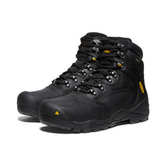 Men's Louisville 6" Waterproof Boot (Steel Toe) Black / Keen