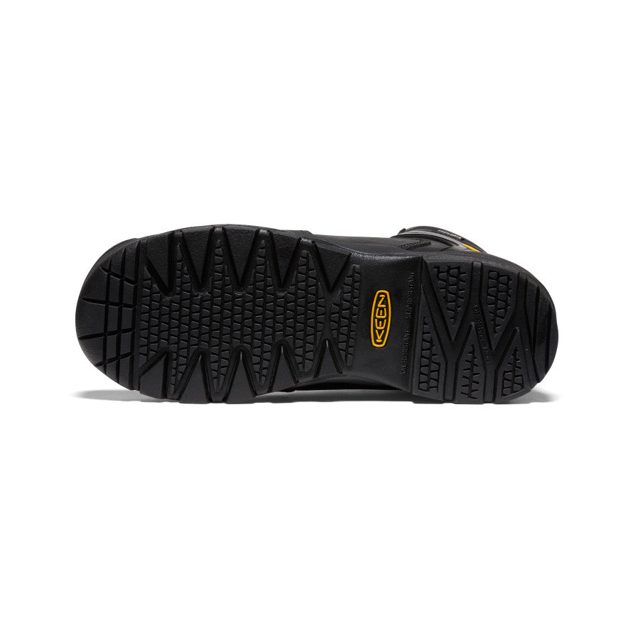 Men's Louisville 6" Waterproof Boot (Steel Toe) Black / Keen