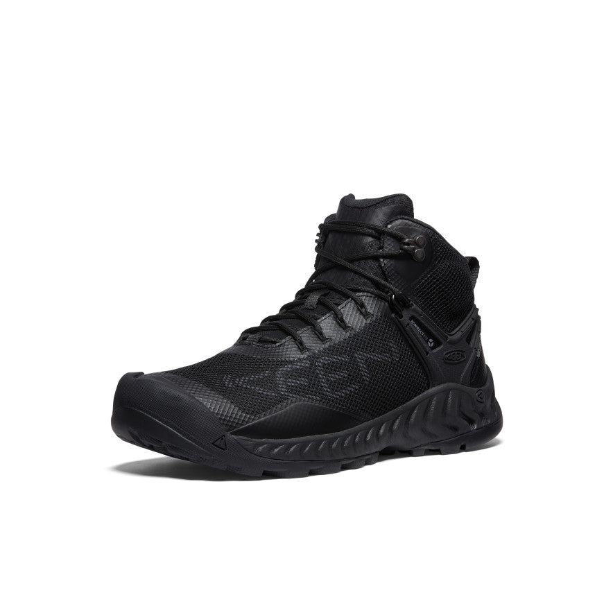 Men's NXIS EVO Waterproof Boot Triple Black / Keen