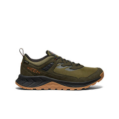 Men's Hightrail Waterproof Hiking Shoe Winter Moss/Gold Flame / Keen