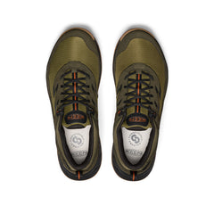 Men's Hightrail Waterproof Hiking Shoe Winter Moss/Gold Flame / Keen