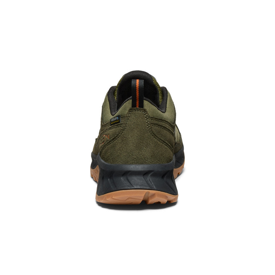 Men's Hightrail Waterproof Hiking Shoe Winter Moss/Gold Flame / Keen