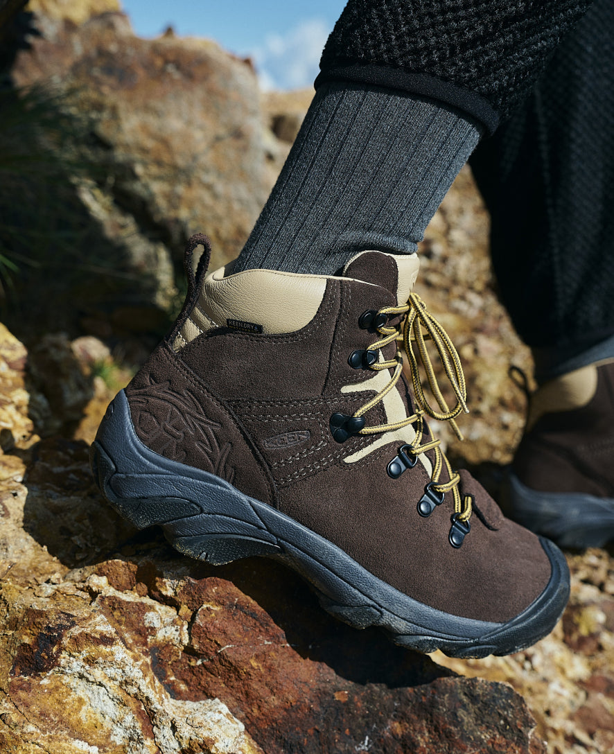Men's Pyrenees Waterproof Hiking Boot x Mountain Research Mountain Research Brown / Keen