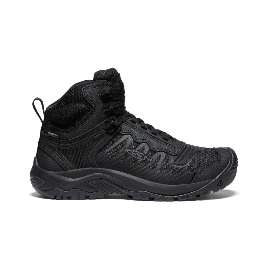 Men's Reno Waterproof Mid (Soft Toe) Black/Black / Keen