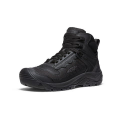 Men's Reno Waterproof Mid (Soft Toe) Black/Black / Keen