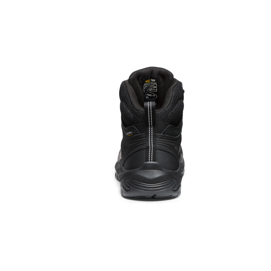 Men's Reno Waterproof Mid (Soft Toe) Black/Black / Keen