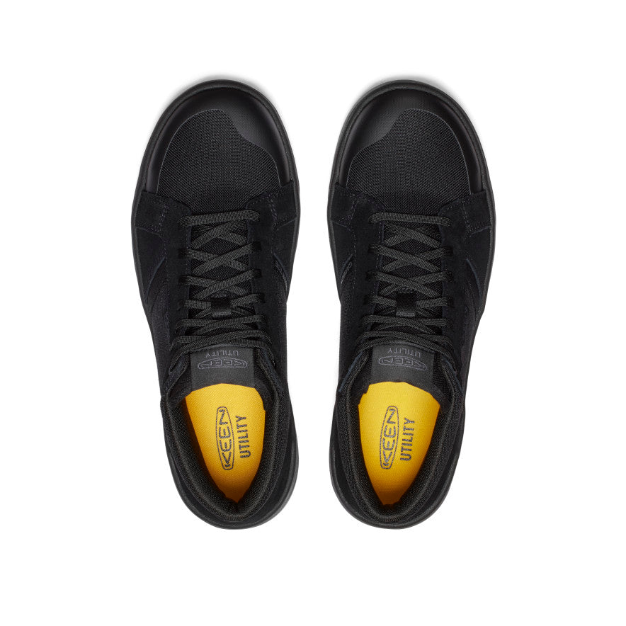 Men's Kenton Mid Work Shoe (Carbon Toe) Black/Gum / Keen