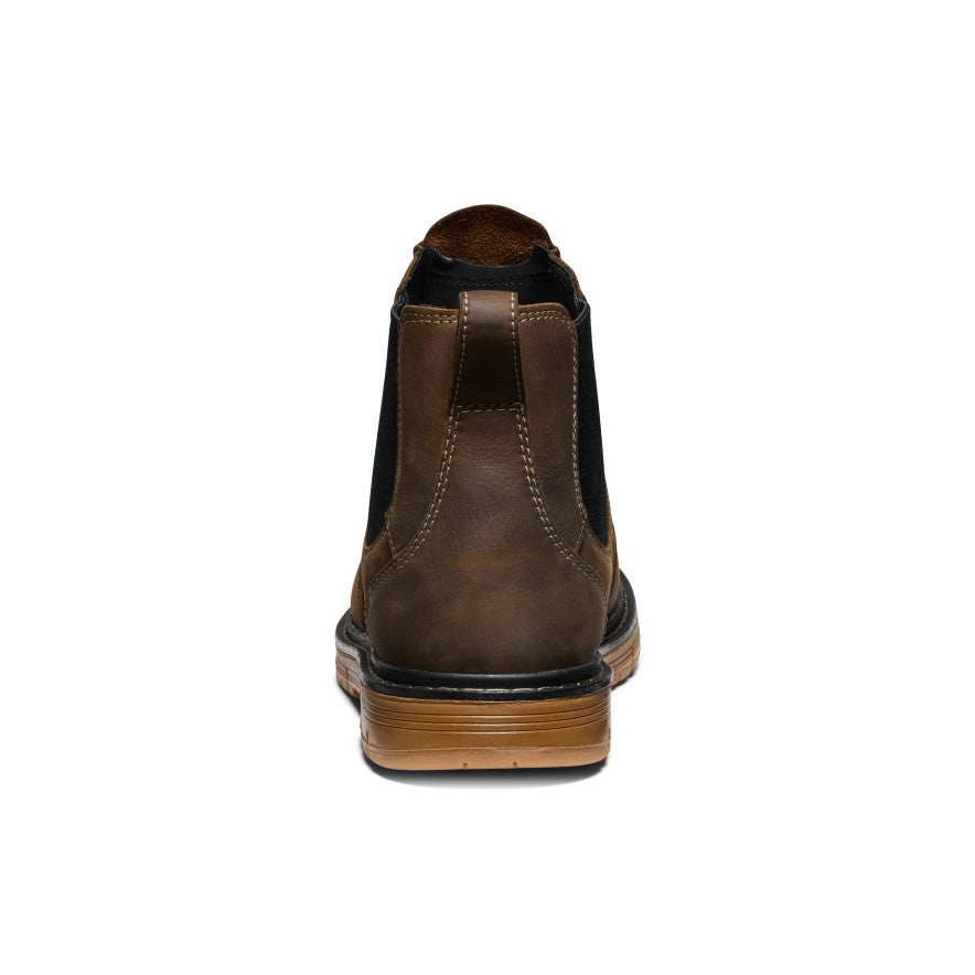 Men's San Jose Chelsea 90° Heel Boot (Aluminum Toe) Cascade Brown/Gum / Keen