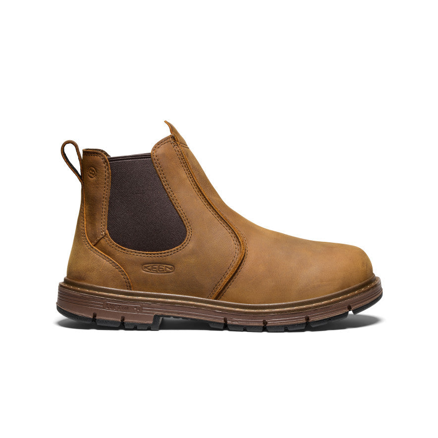 Men's San Jose Chelsea 90° Heel Boot (Soft Toe) Belgian/Gum / Keen