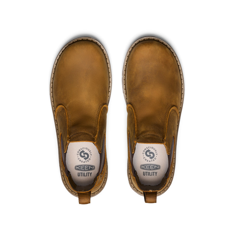 Men's San Jose Chelsea 90° Heel Boot (Soft Toe) Belgian/Gum / Keen