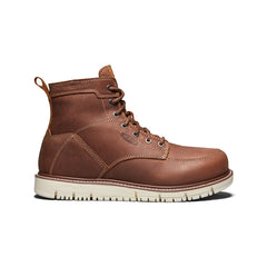 Men's San Jose 6" Boot (Soft Toe) Gingerbread/Off White / Keen