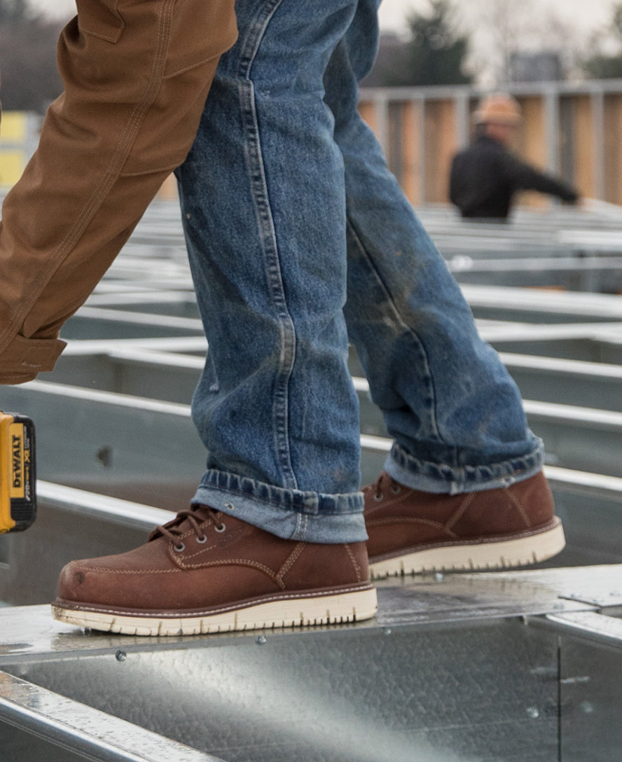 Men's San Jose 6" Boot (Soft Toe) Gingerbread/Off White / Keen