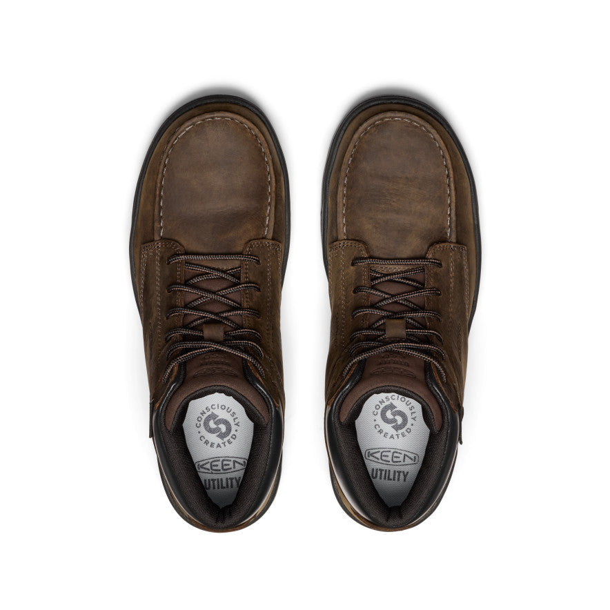 Men's Gibson ESD Boot (Carbon Toe) Cascade Brown/Black / Keen