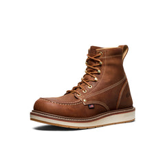 Men's Liberty 6" Boot (Soft Toe) Leather Brown/Birch / Keen
