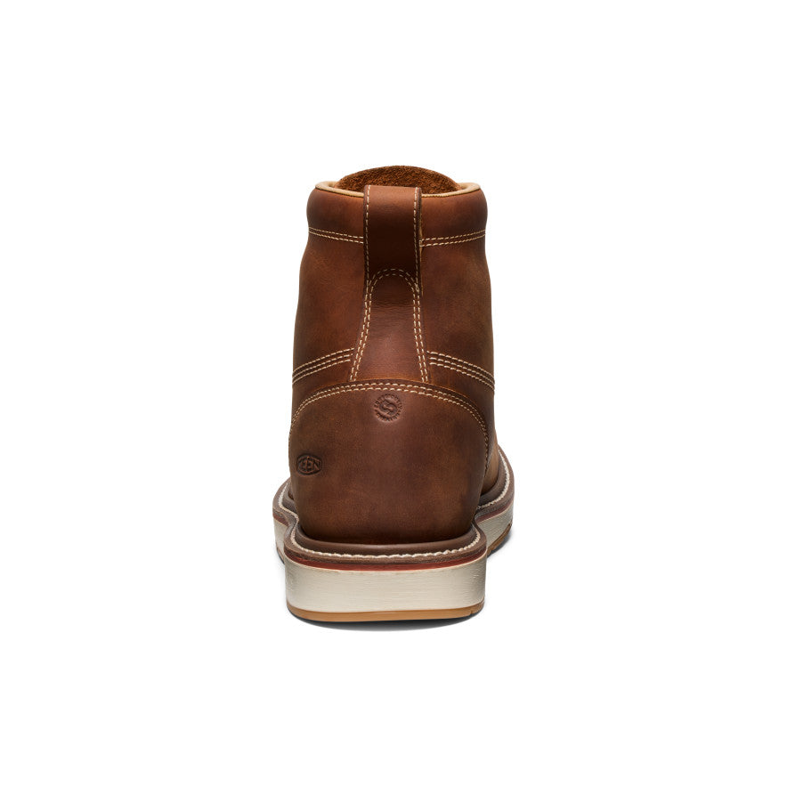 Men's Liberty 6" Boot (Soft Toe) Leather Brown/Birch / Keen