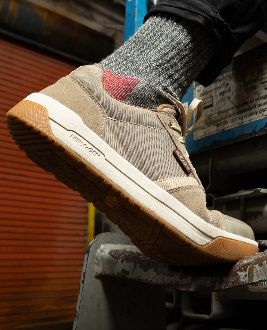 Men's Kenton Work Shoe (Carbon Toe) Brindle/Gum / Keen