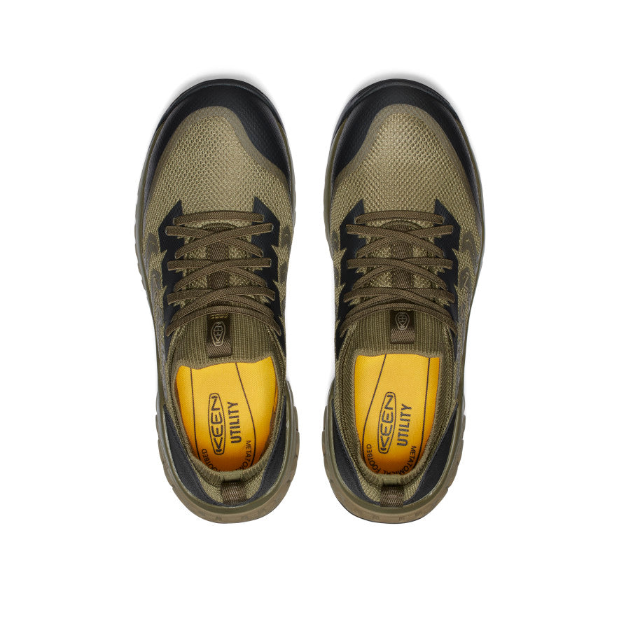 Men's Arvada Shift Work Sneaker (Carbon Toe) Martini Olive/Black / Keen