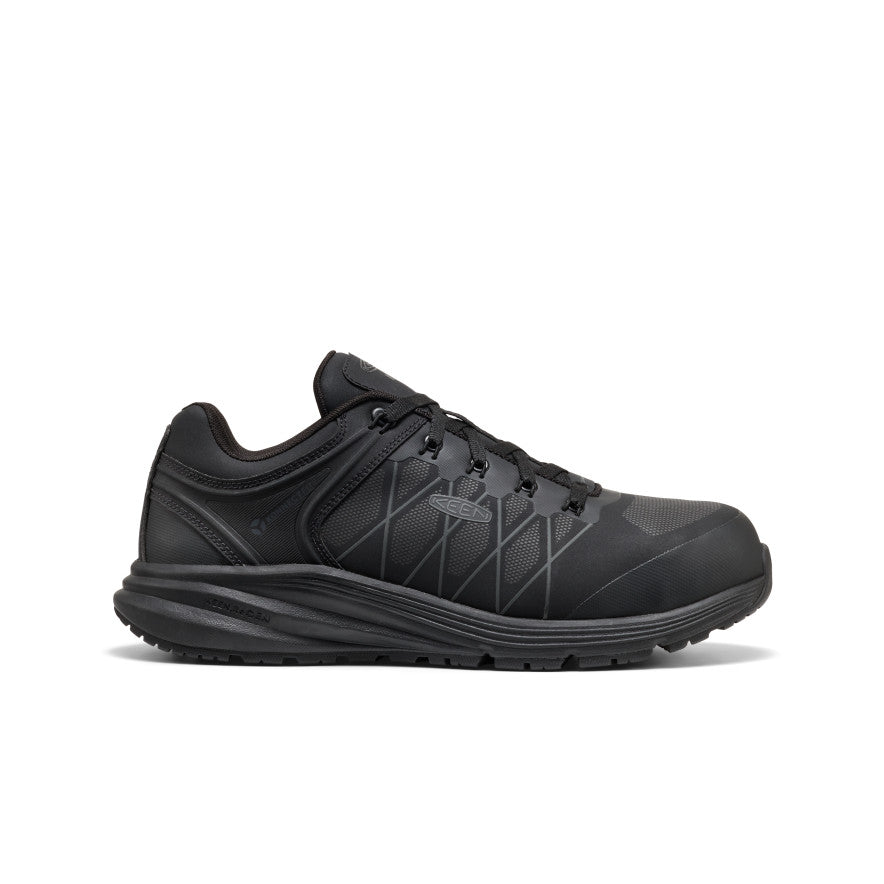 Men's Vista Energy XT Work Sneaker INT MET (Carbon Toe) Black/Magnet / Keen