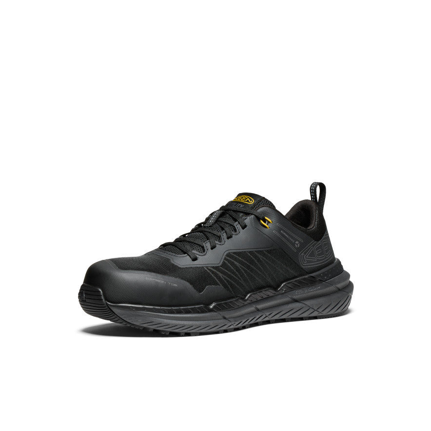 Men's Speedworks Work Sneaker (Carbon Toe) Black/Steel Grey / Keen