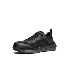 Men's Speedworks Work Sneaker (Carbon Toe) Black/Steel Grey / Keen