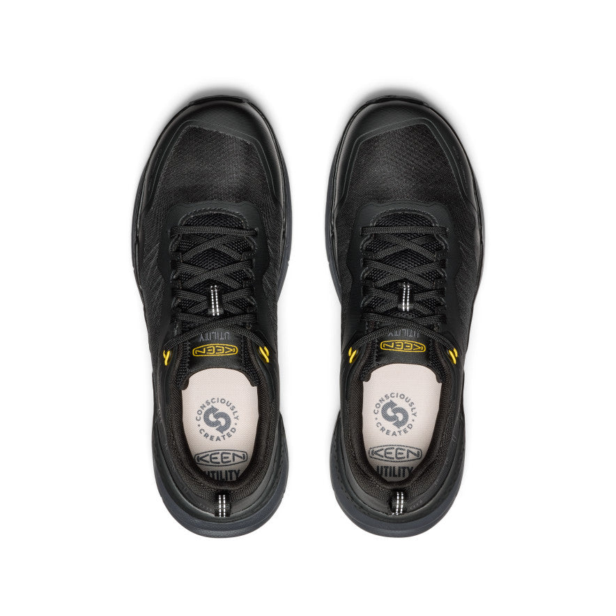 Men's Speedworks Work Sneaker (Carbon Toe) Black/Steel Grey / Keen