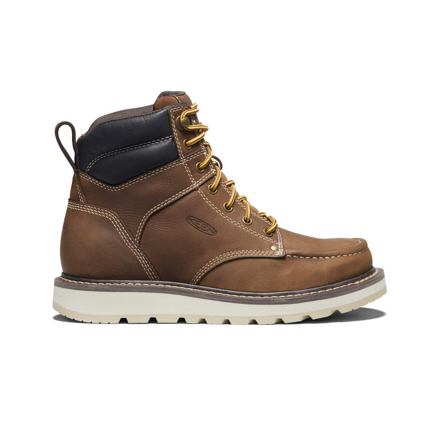 Men's Cincinnati 6" Boot (Soft Toe) Belgian/Sandshell / Keen
