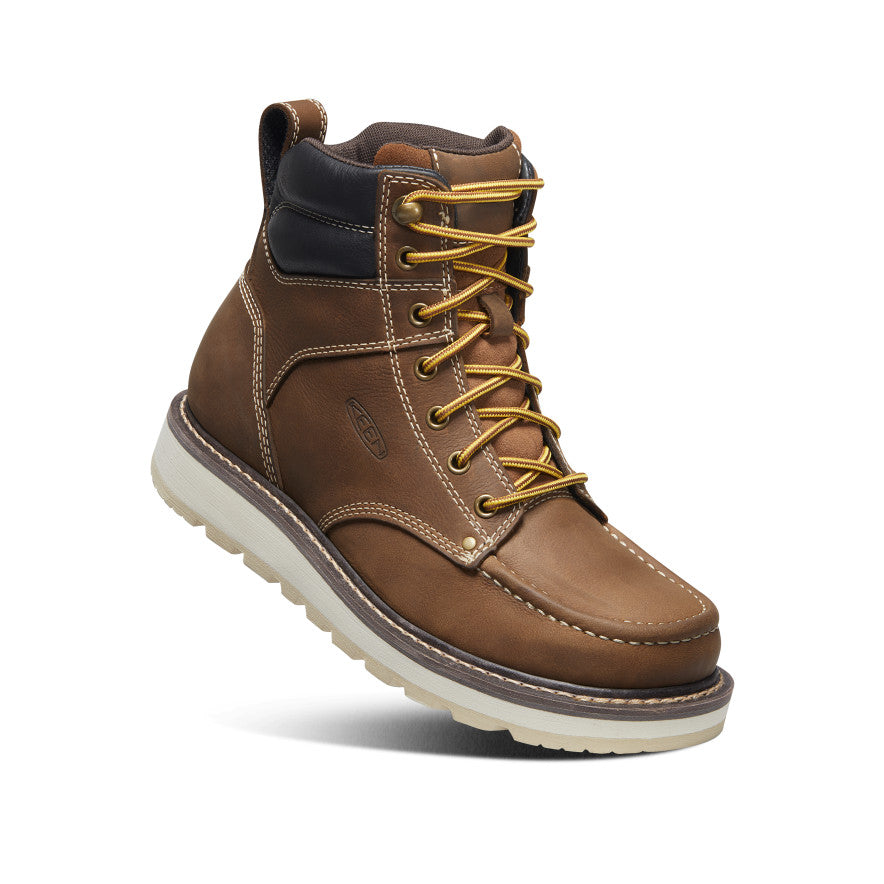 Men's Cincinnati 6" Boot (Soft Toe) Belgian/Sandshell / Keen