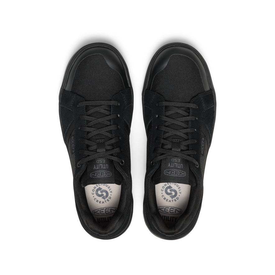 Men's Kenton ESD Work Shoe (Soft Toe) Black/Black / Keen