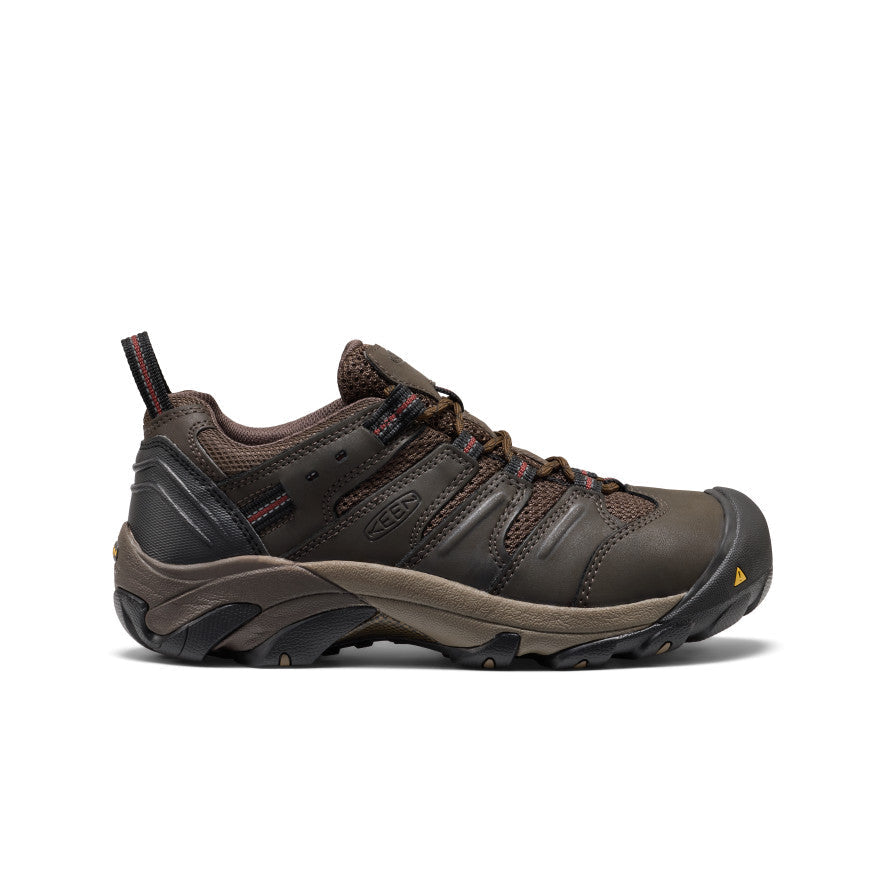 Men's Lansing Low (Steel Toe) Cascade Brown/Fired Brick / Keen