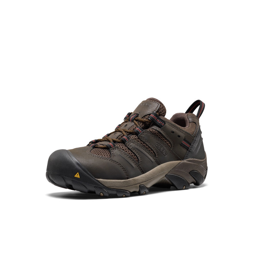 Men's Lansing Low (Steel Toe) Cascade Brown/Fired Brick / Keen