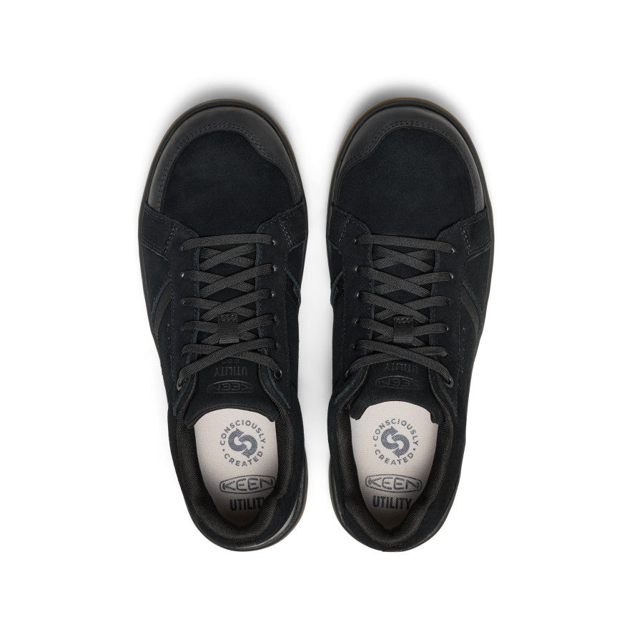 Men's Kenton+ ESD Work Shoe (Carbon Toe) Black/Gum / Keen