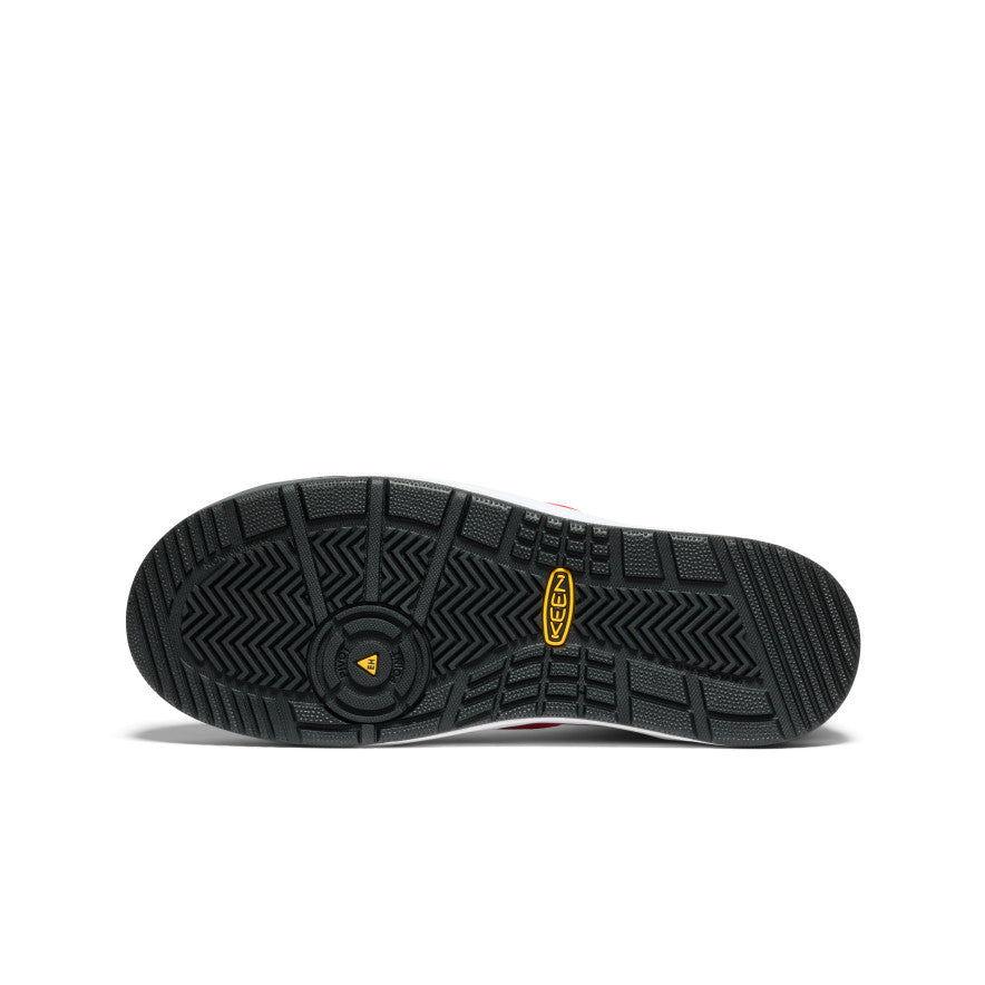 Men's Overton Mid Work Shoe (Carbon Toe) Steel Grey/Black / Keen