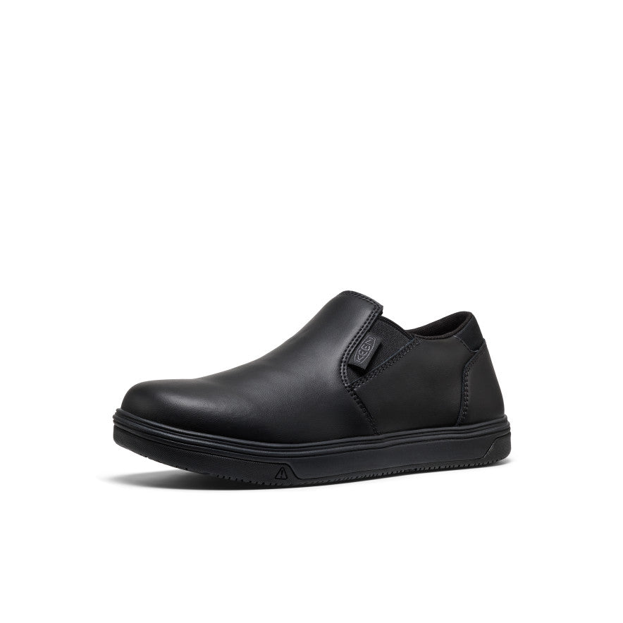 Men's Kenton Shift WTX Work Shoe (Soft Toe) Black/Black / Keen